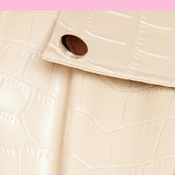 MISSGUIDED CROC BIKER JACKET - Picture 5 of 15